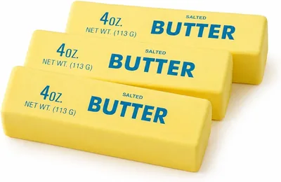 Mundo Emocional Pack de 3 Squishies Antiestrés con Forma de Mantequilla | Juguete Sensorial de Compresión Lenta Salted Butter Best Deal