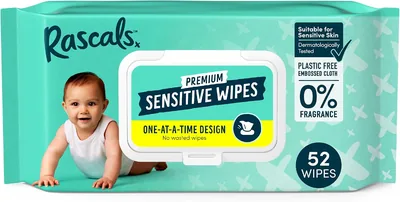 Rascals Sensitive Baby Wipes 24 x 52 Count Best Deal