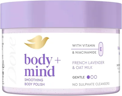 Dove Lavender Oat Milk Scrub 295ML