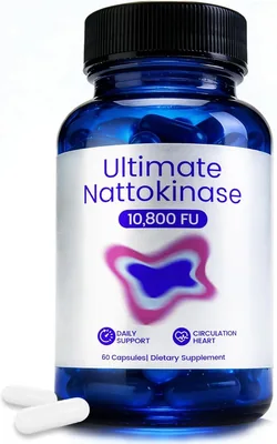 Nattokinase 10800 FU Supplement - Natural Support