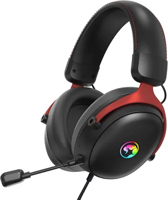 Audífonos Gamer MARVO Tactic X para cableados - Sonido envolvente 7.1, controladores de 53 mm, micrófono - Mejor Oferta