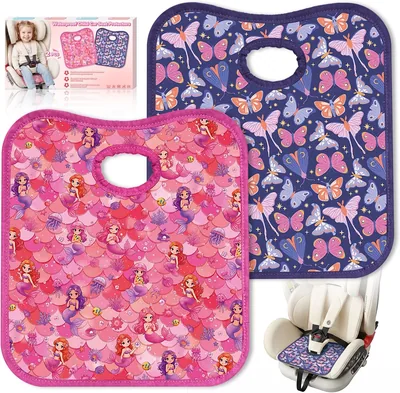 2 Pack Potty Training Car Seat Protector Liner