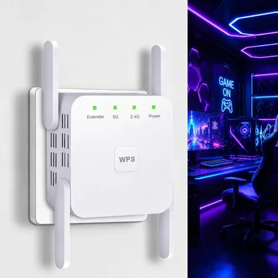 مكرر إشارة واي فاي إكسكيموس 1200Mbps