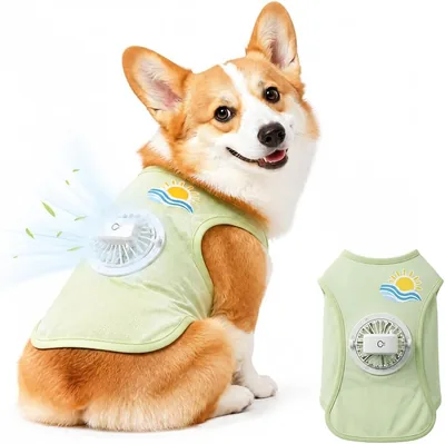 TTFP 冷却ベスト - 犬用エアコン付き衣服 - 夏用熱中症予防グッズ - 36%オフ