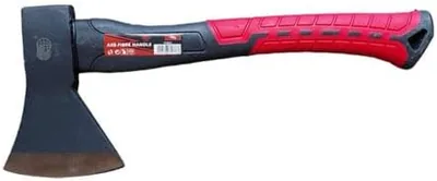 EARTH Axe with Poly Handle - 700g Carbon Steel Blade for Wood Chopping & Splitting