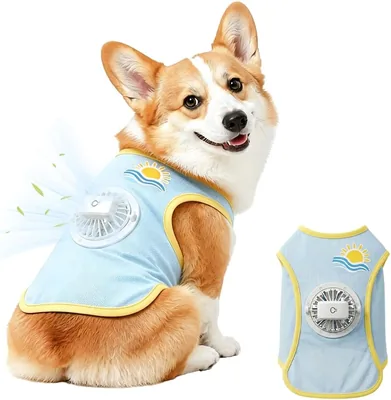 TTFP 冷却ベスト 犬用 エアコン衣服 夏用 熱中症予防 熱保護