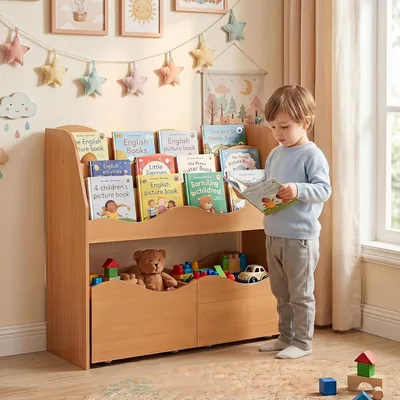 Costzon Wooden Bookshelf Best Deal