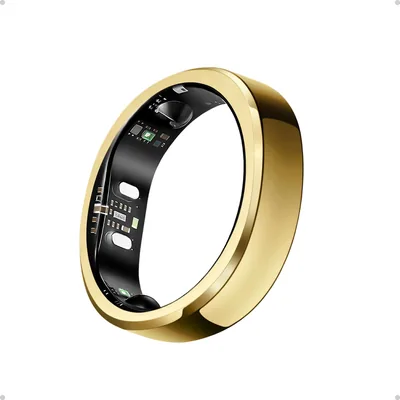 RingConn Gen 3 Smart Ring - 14 Day Battery, Size 8 Royal Gol Best Deal
