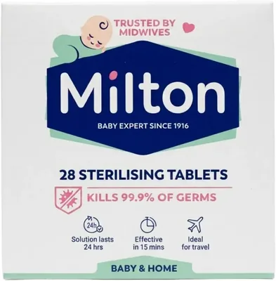 Milton Baby Bottle Sterilising Tablets - 28 Tablets Best Deal