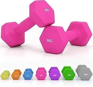 Gallant 3kg Pink Dumbbells Pair - Best Deal