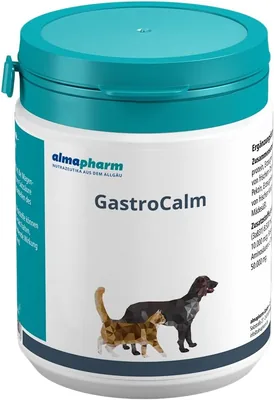 GastroCalm Pulver | Für Hunde & Katzen | 100 g | Mit L-Tryptophan | almapharm Ergänzungsfutter: Wesentliche Substanzen für Widerstandsfähigkeit
