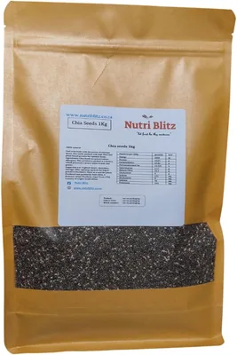 Nutri Blitz Chia Seeds 1Kg Best Deal