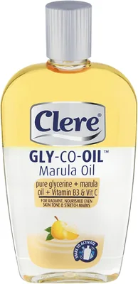 Clere Gly-Co-Oil Marula - Even Skin Tone & Stretch Marks Relief - 200ml Best Deal
