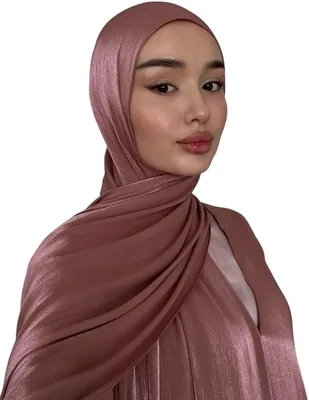 Women Premium Hijab Organza Scarf 2m Long Wedding Shawl - Best Deal