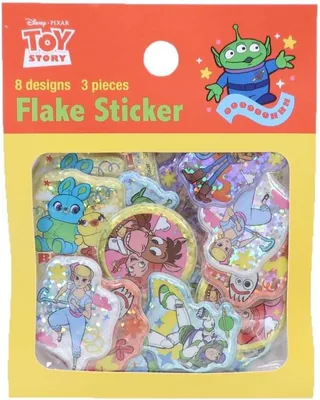 ディズニー・トイ・ストーリー flake シール 柔らかい 箔シール