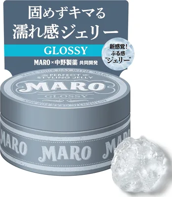MARO パーフェクト スタイリング ジェリー、光沢、ダージリン シーダー 香り、80g
