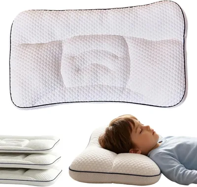 Oreiller Posture Needo pour Enfants, Orthèse Ergonomique 5 Zones pour un Sommeil Optimal