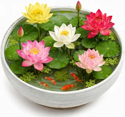 ミニ蓮の種、水鉢用、バイオトープ、室外・室内植栽可能、インクルード