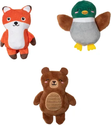 Fringe Studio Lake 3-Piece Plush Dog Toy Set