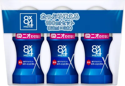 エイトフォーメン スマートシトラス ロールオン デオドラント 制汗剤 ワキ用 男性用 3本セット 【医薬部外品】 Best Price