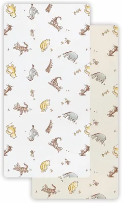 Winnie the Pooh Cot Bed Fitted Sheets 2 Pack Best Deal