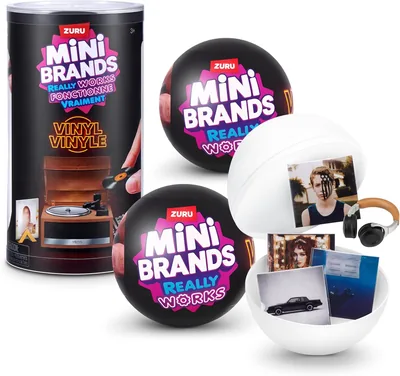 ZURU Mini Brands Vinyl Capsule Series 1 (2 Pack)