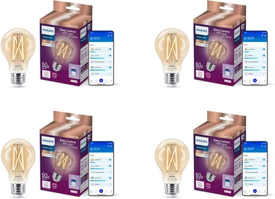 Philips WiZ Smart Bulb A19 LED - Tunable White