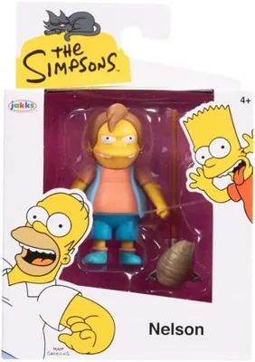 The Simpsons Nelson Muntz Action Figure, 2.5 Inch