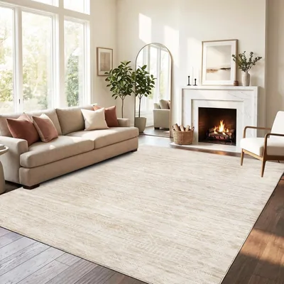 Heifgott 160x230 Vintage Beige Area Rug - Best Deal