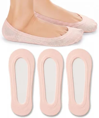JJUNW 6 Stk Damligan Tänka Sokker, Omslärliga Fötter, Ominvända Sneakersokker, Non-Slippande Ratta Sokker Ingen Spridning