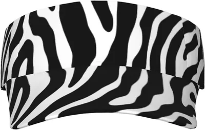 BYwenhop Zebra Print Visor Hat Adjustable Cap - Best Deal