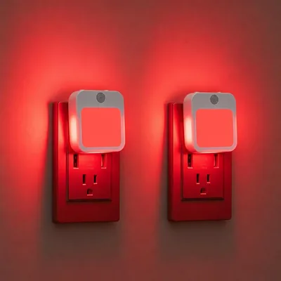 Plug-in LED Night Light 2 Packs - Motion & Dusk Sensor Best Deal