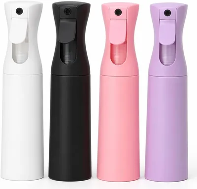 Borrifador Spray Contínuo 200ml - Pulverizador de Água para Cabelo, Fitagem e Barba
