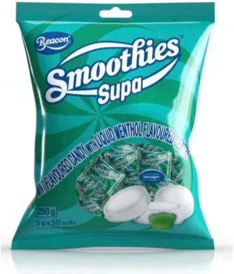Smoothies Supa Mint Flavoured Sweets 72pc Best Deal