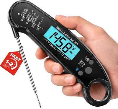 Digital Meat Thermometer - Instant Read BBQ Grill Tool