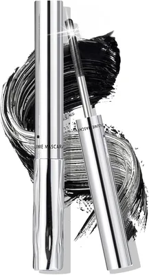 Iron Eye Mascara, Waschbarer Metallwall-Mascara - Schwarz wasserdicht 3D Krümmung, langanhaltend volumisierend & klumpenfrei