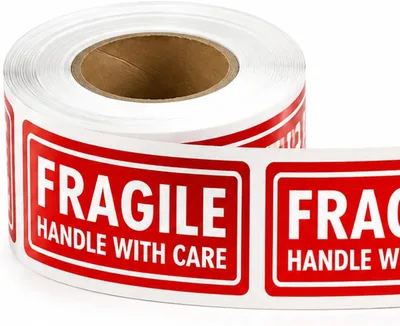 Fragile Stickers Roll 120 Labels Best Deal