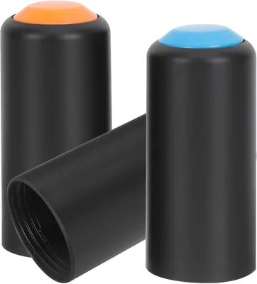 GOOHOCHY Tapa de Batería de Micrófono Atornillada en Plástico, 3 Unidades Compatibles con PG58/BETA58