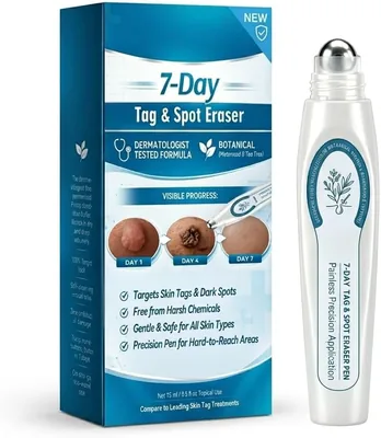 Appliqueur à rouleau de précision 15ML pour taches de peau et grains de beauté