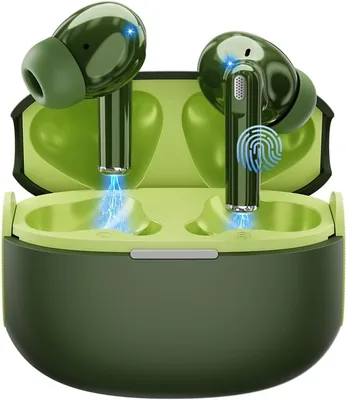 Bluetooth Noise Cancelling Earbuds - 35H Playback ANC