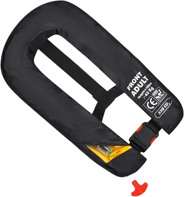 Automatisk självinförande livsvest, portabel 700g säkerhetsjakt, snabba infal snorkling, PFD för vuxna, idealisk för schwimman