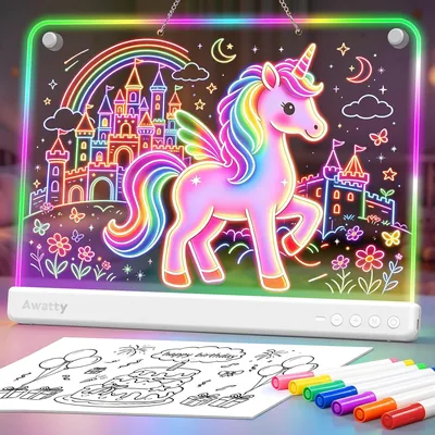 Awatty Led Drawing Board 16" - White