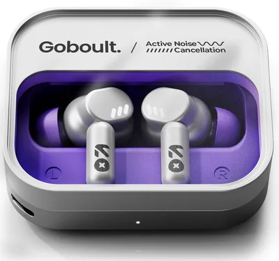 GOBOULT Tenet Pro ANC TWS Earbuds 75h प्लेटाइम, Amp App सपोर्ट, 32dB ANC, Quad Mic ENC, डुअल डिवाइस पेयरिंग
