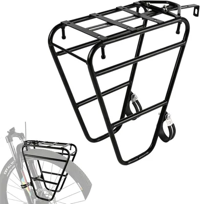 Frontvägskarr & frontladdare för cykel | Cykellugningsförvaring i stål