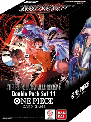 Asmodee - Paquet Double Booster One Piece OP-16 - Bandai | Jeu de Cartes Collectibles - Temps de la Bataille Décisive - 30 min - Français
