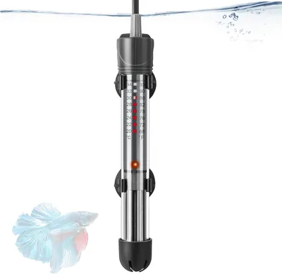 HITOP 25W Adjustable Aquarium Heater with Thermostat