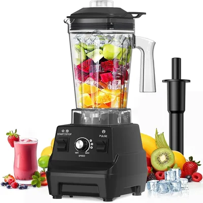 Household Countertop Blender Smoothies Maker 1600W 2L BPA-Free