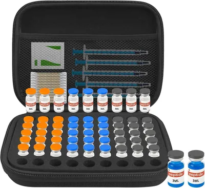 3ML Peptide Case - 63 Slot Organizer Bag Best Deal