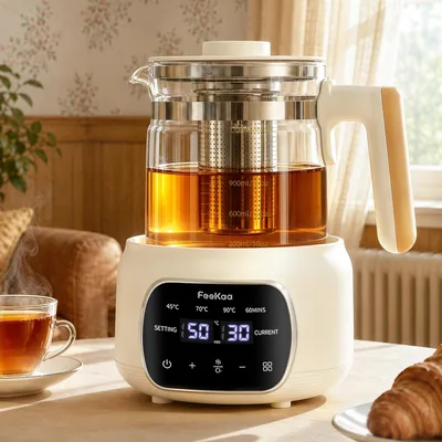 Feekaa Electric Kettle Glass Tea Kettle