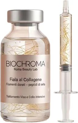 Biochroma Serum Coreano - 30 ml, Effetto Lifting Sin dal Primo Uso | Con Peptidi di Seta e Collagene, Riduce le Rughe